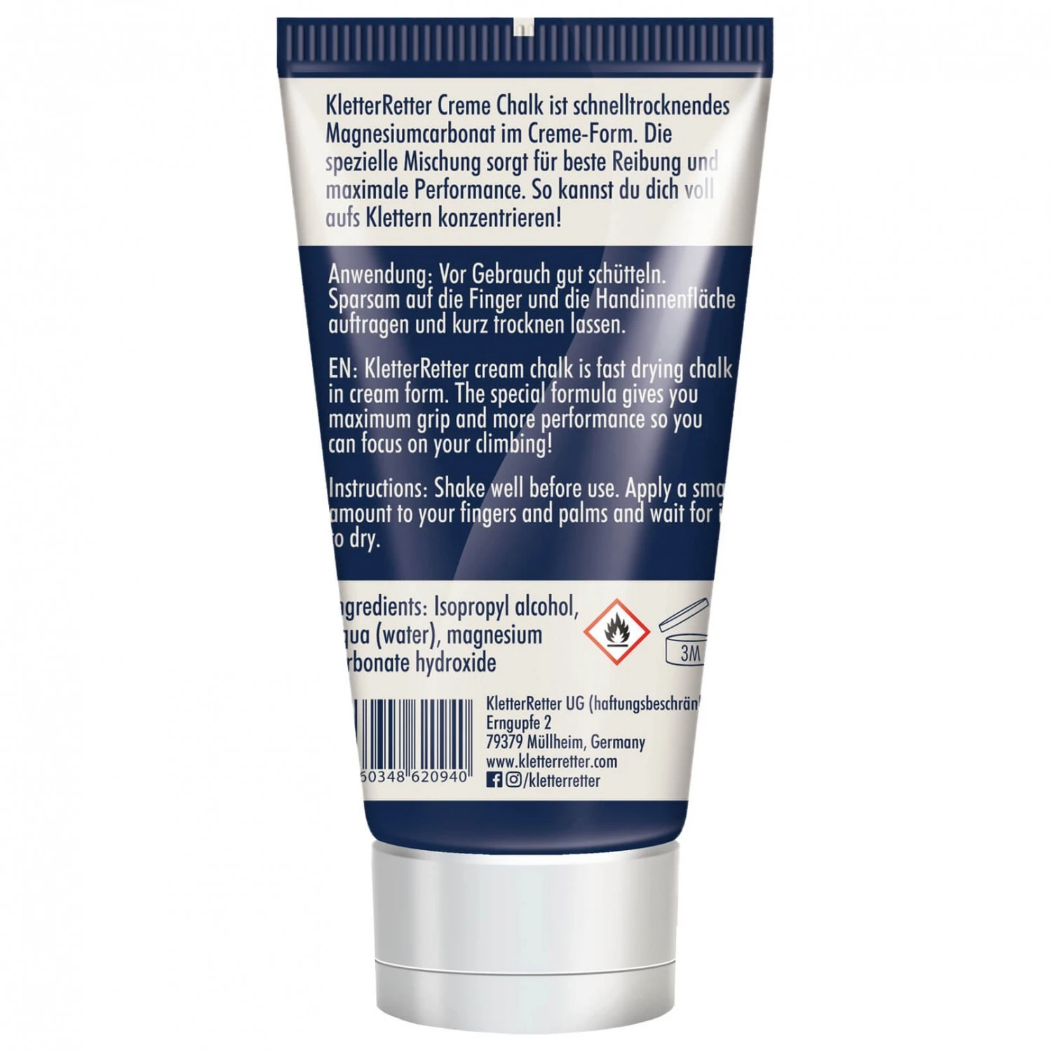 KletterRetter Creme Chalk - Liquid Chalk 4 KletterRetter Creme Chalk - Liquid Chalk – Bild 2