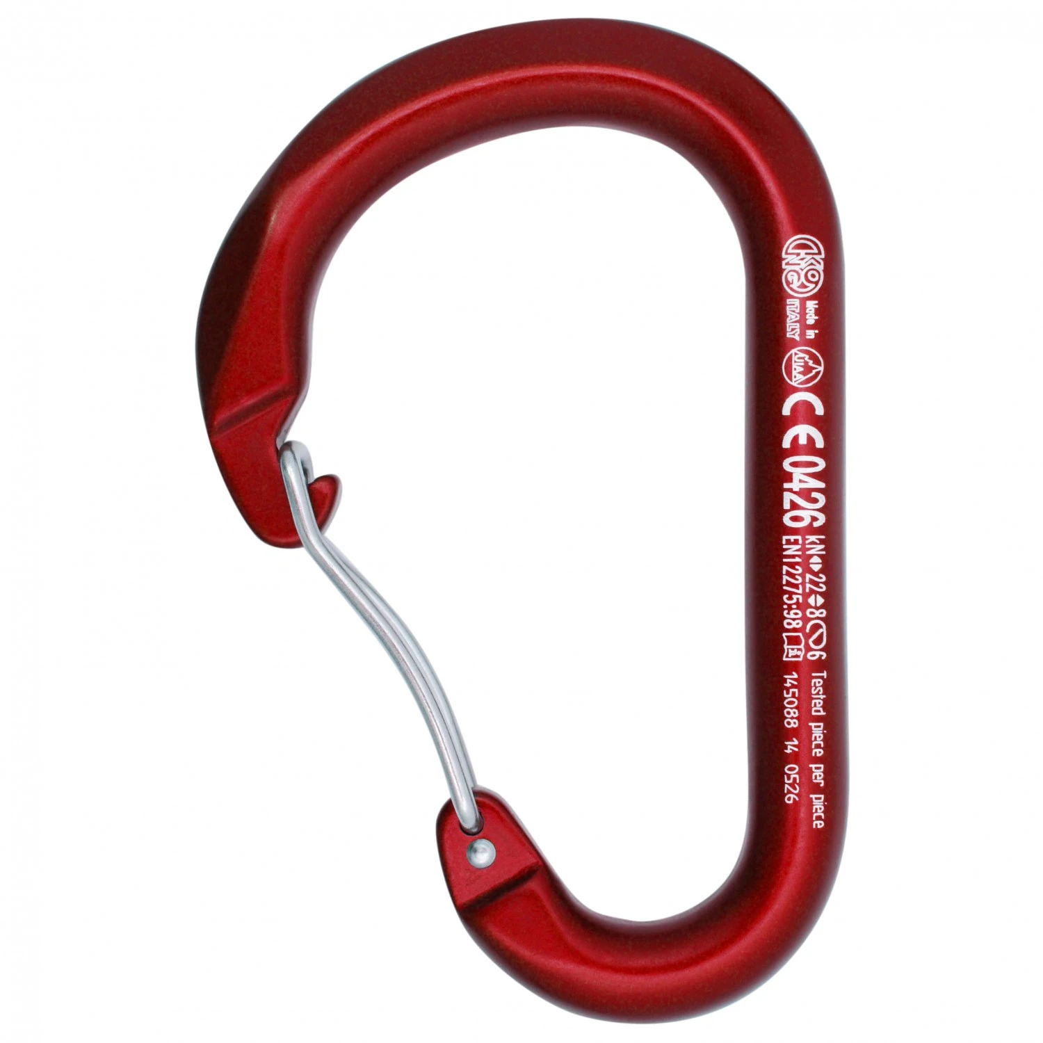 KONG Paddle Wire Bent Gate - Schnappkarabiner 4 KONG Paddle Wire Bent Gate - Schnappkarabiner – Bild 2