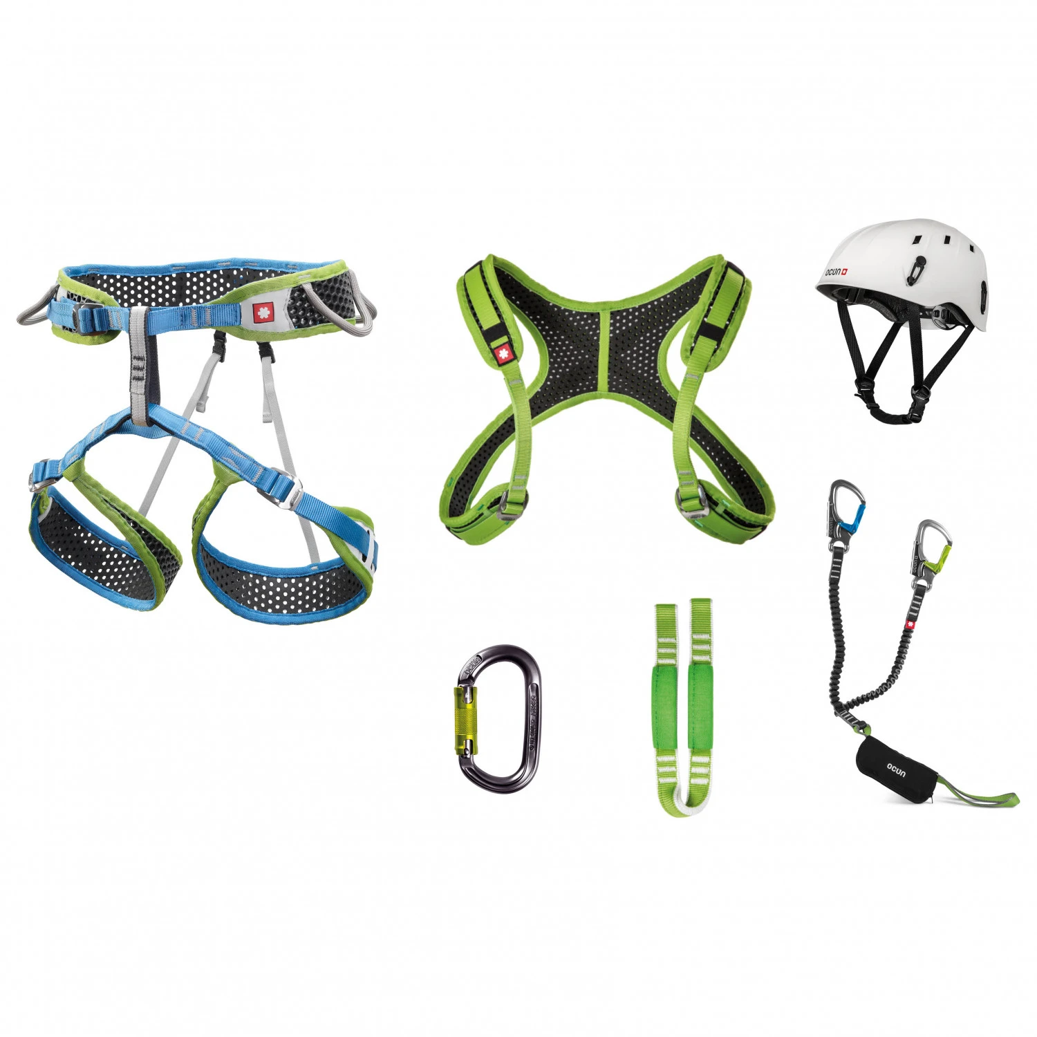 Ocun Via Ferrata Webee + Chest Pail Set - Kletterset 3 Ocun Via Ferrata Webee + Chest Pail Set - Kletterset