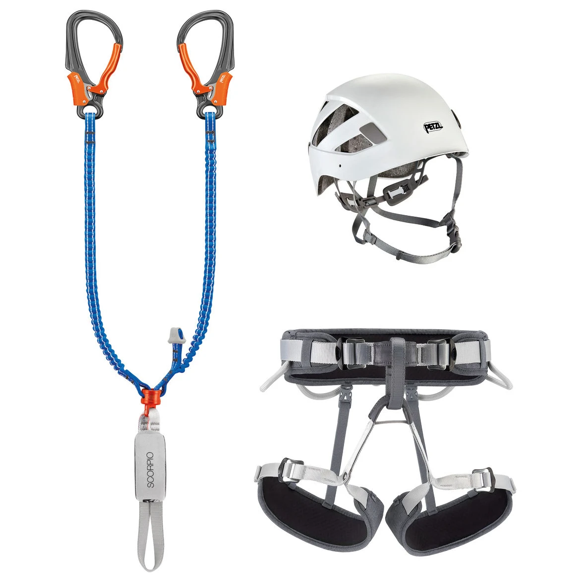 Petzl Kit Via Ferrata Eashook - Kletterset 3 Petzl Kit Via Ferrata Eashook - Kletterset